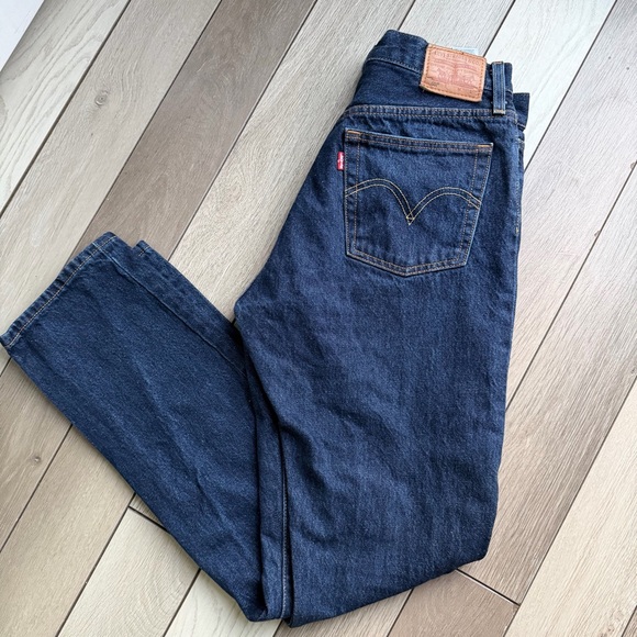 Levi's Denim - Levi's 501 Indigo Straight Leg Jeans